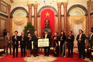 Vice President receives Fashion Group Hyungji President  - ảnh 1